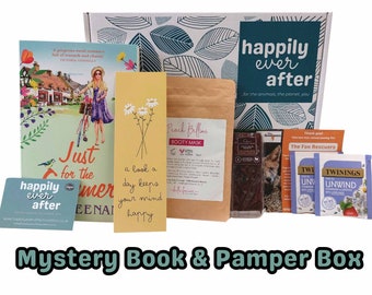 Mystery Box // Mystery Book Box // Gift for Book Lovers // Book Box Gift // Surprise Box // Gift for vegans