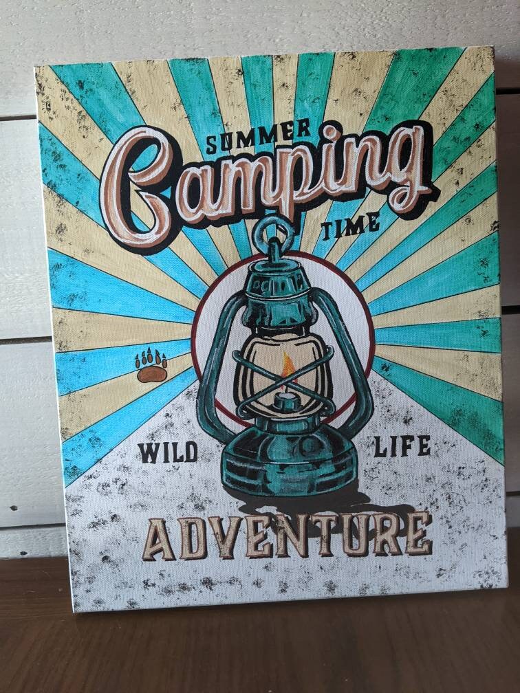 Tableau Vintage Adventure