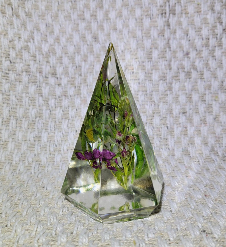 Preserved Flower Ring Holder Large Wildflowers