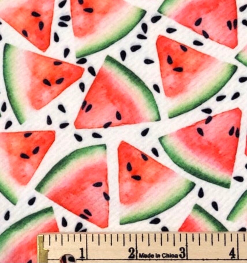 Bullet Watermelon Fruit Fabric