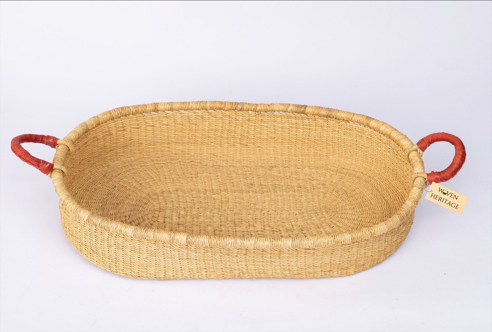 Baby changing basket wicker changing basket african woven Etsy