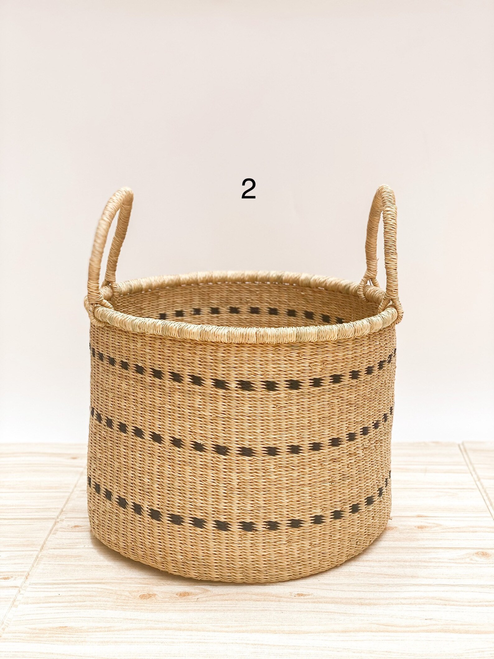 Large Woven Laundry Basket African Woven Basket Storage Etsy