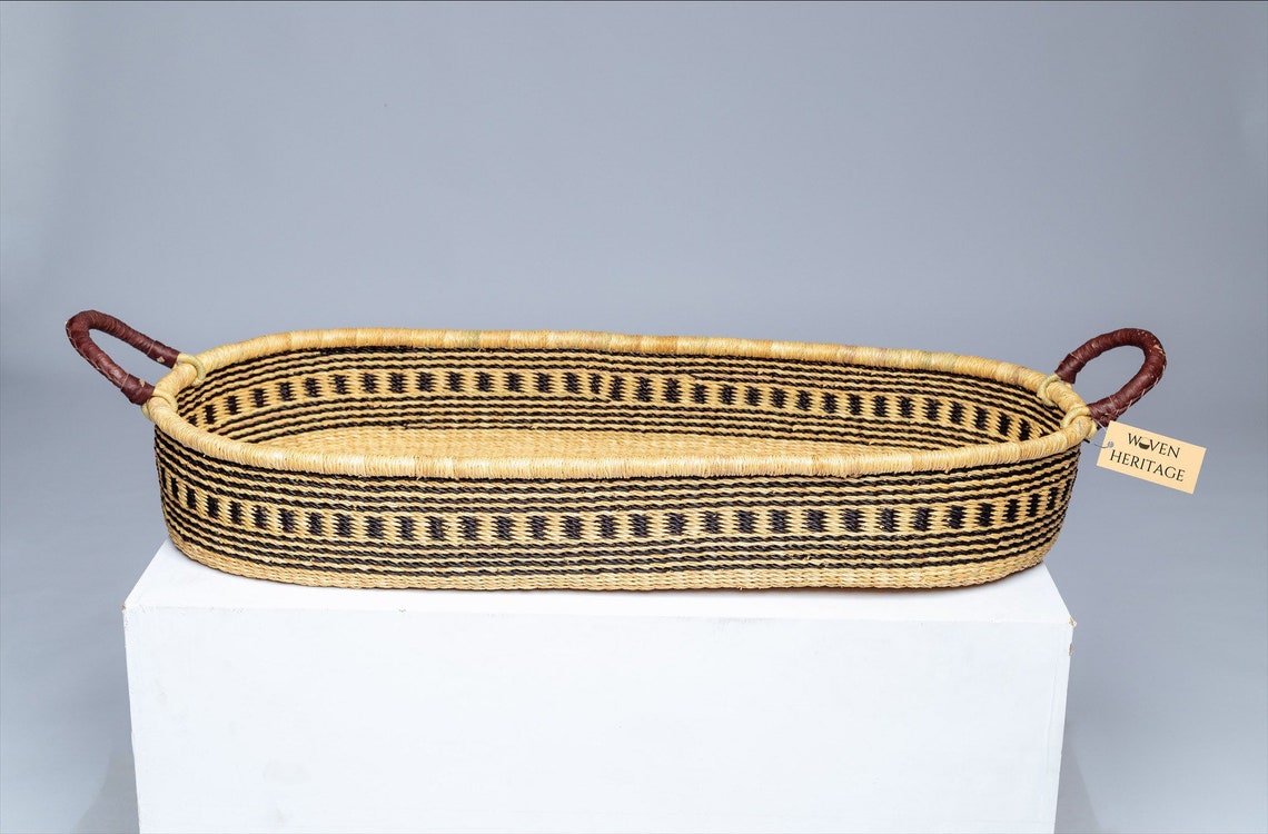 Baby changing basket wicker changing basket diaper changing Etsy