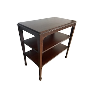 Mid Century Deilcraft 3-Tiered Console Table