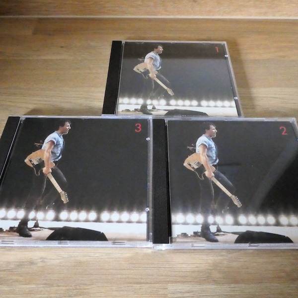 Bruce Springsteen Live in Concert - 1975-1985. 3 CD Set.  Released 1985.