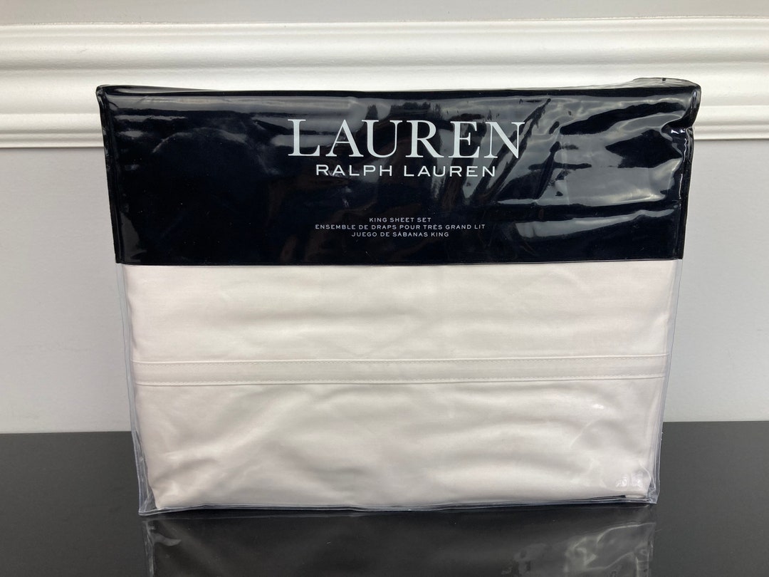 Ralph lauren king sheets sale hot sale