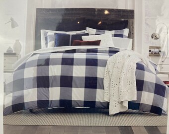 tommy hilfiger buffalo plaid bedding