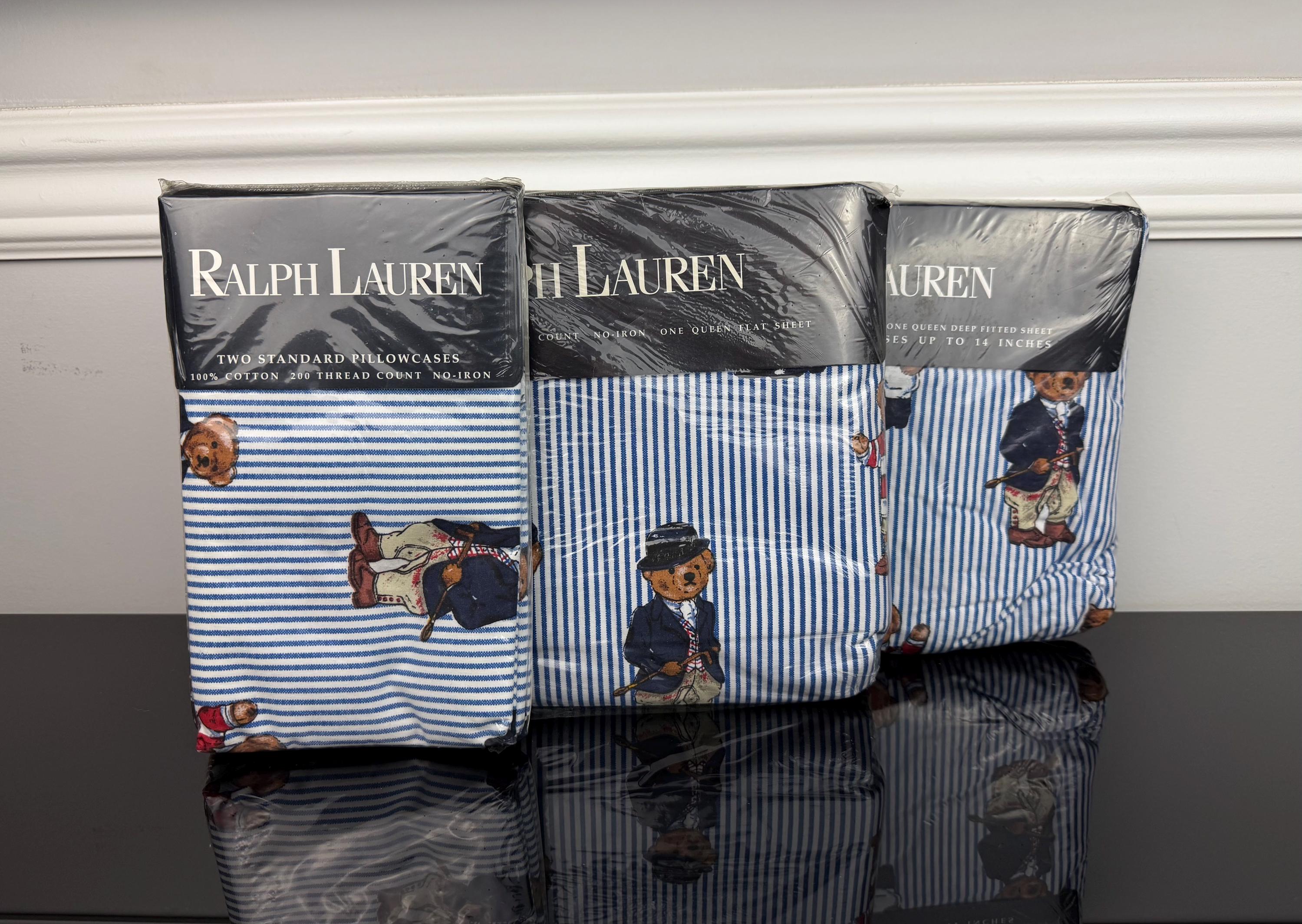 Ralph Lauren Polo Bear Bedding - Etsy