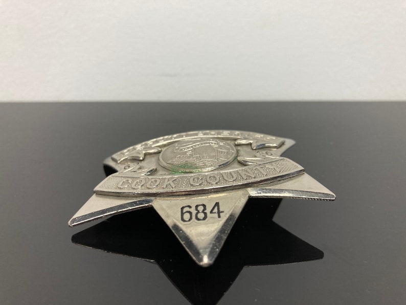 Vintage Obsolete Cook County IL Deputy Sheriff Pie Plate Etsy