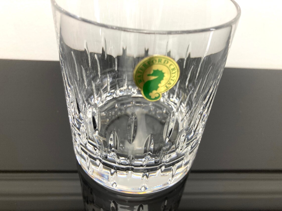 Waterford Crystal Double Old Fashioned Enis Tumblers Brandy Etsy