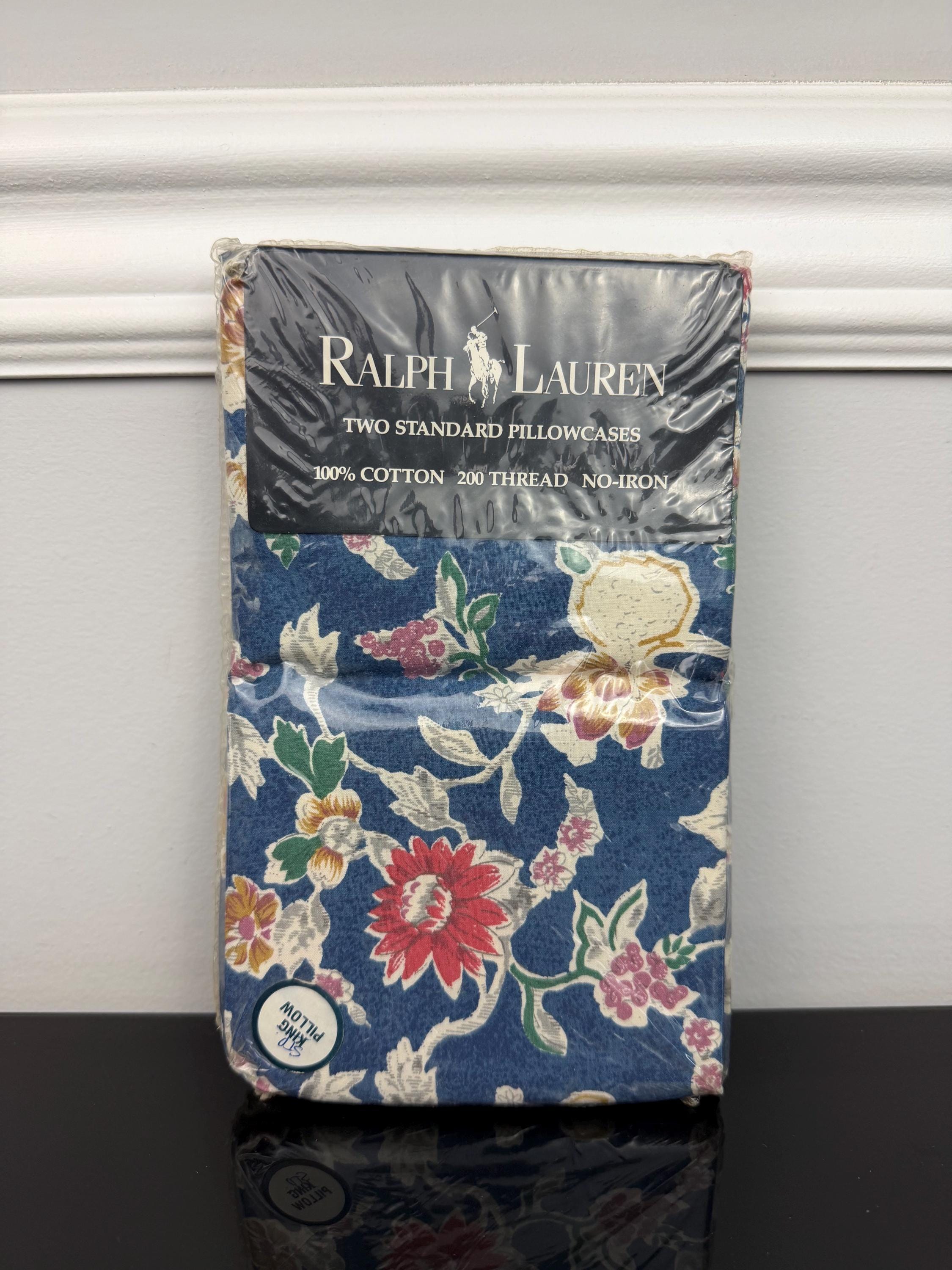 Vintage Ralph Lauren Pillowcases Standard - Etsy
