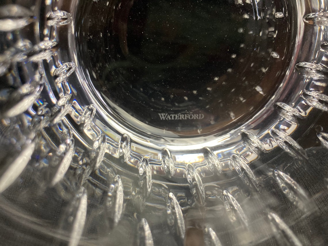 Waterford Crystal Double Old Fashioned Enis Tumblers Brandy Etsy