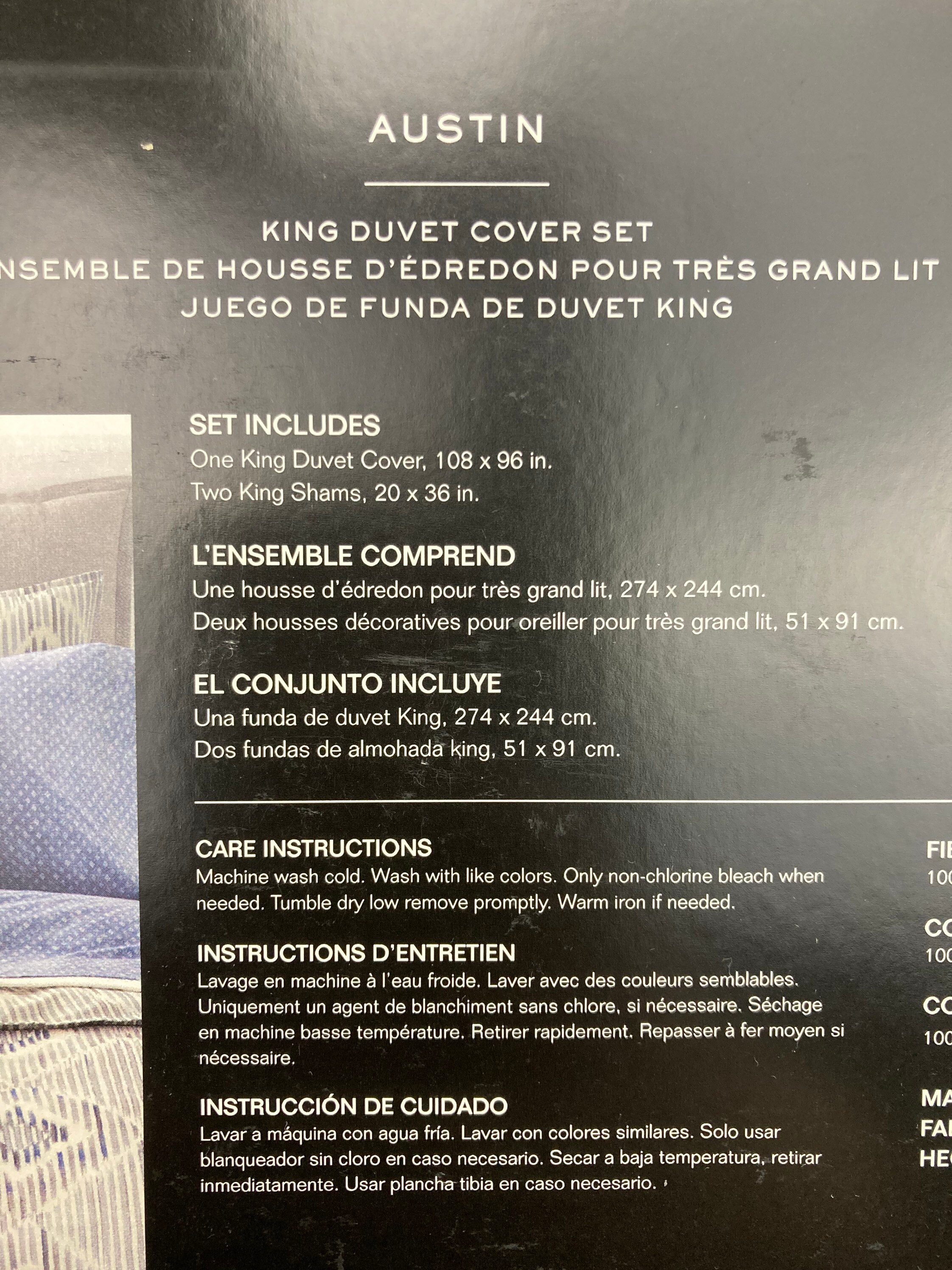 Ralph Lauren Austin Diamond 3 Pc 100 Cotton Duvet Cover Sham Etsy