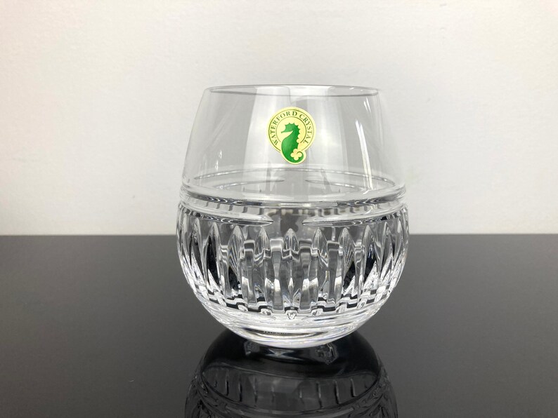 Waterford Crystal Double Old Fashioned Bolton Wine Brandy Glasses Set