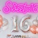 Sweet 16 Neon Sign Custom Wall Decor, Neon Lights Personalized Gifts ...