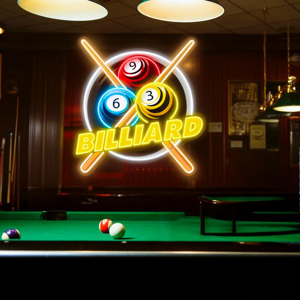 Targa In Metallo Vintage CDSASHCA Con Scritta "Chai Dog Biliard" – Decorazione Da Parete Per Sala Giochi, Bar E Appassionati Di Biliardo - 3