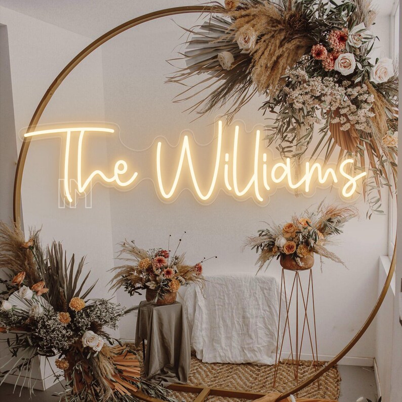 Custom Neon Name Sign