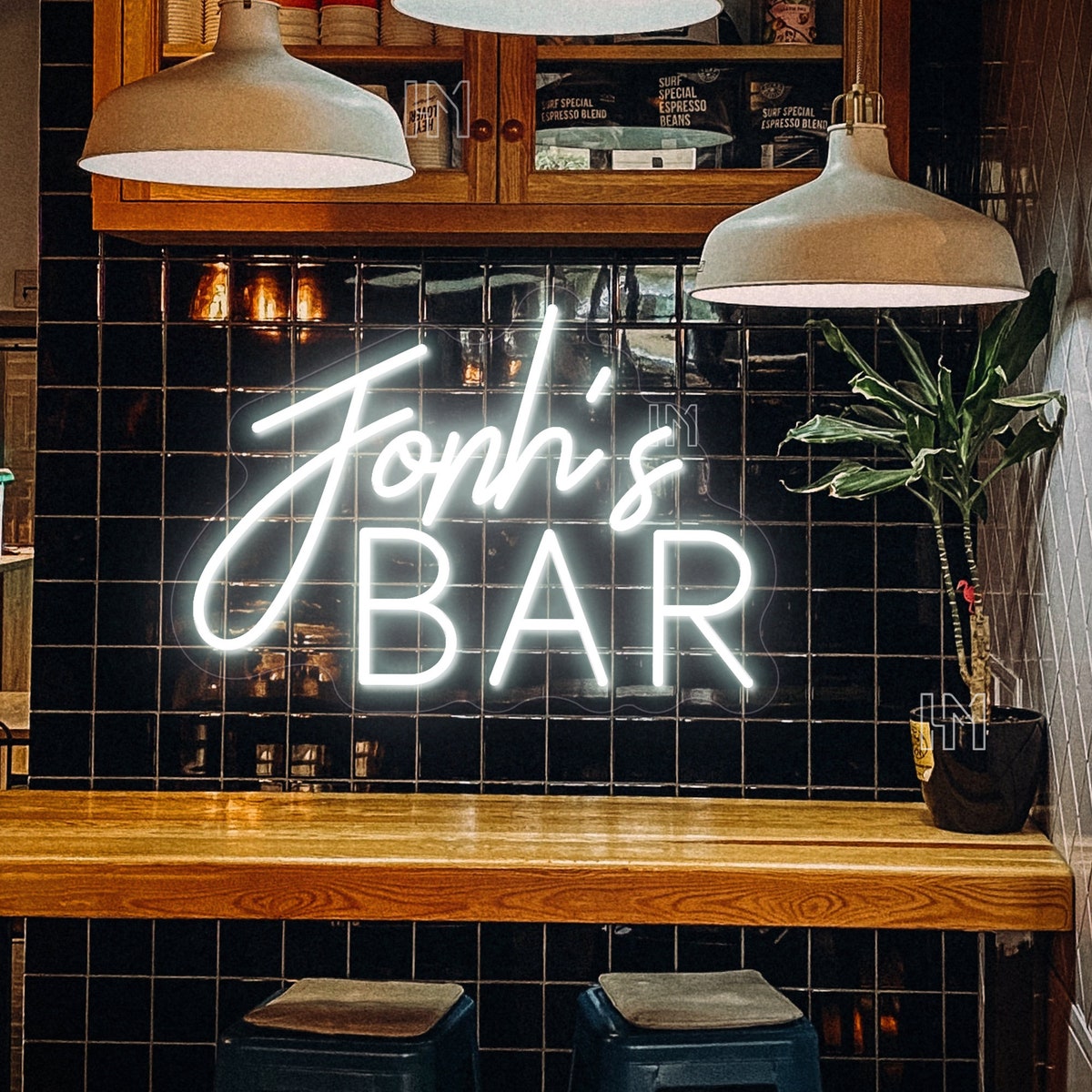 Personalized Home Bar Neon Sign, Customized Home Bar Sign, Novelty Neon Sign, Neon Sign Custom Wall Decor, Gifts for Dad, Father's Day Gift - Etsy