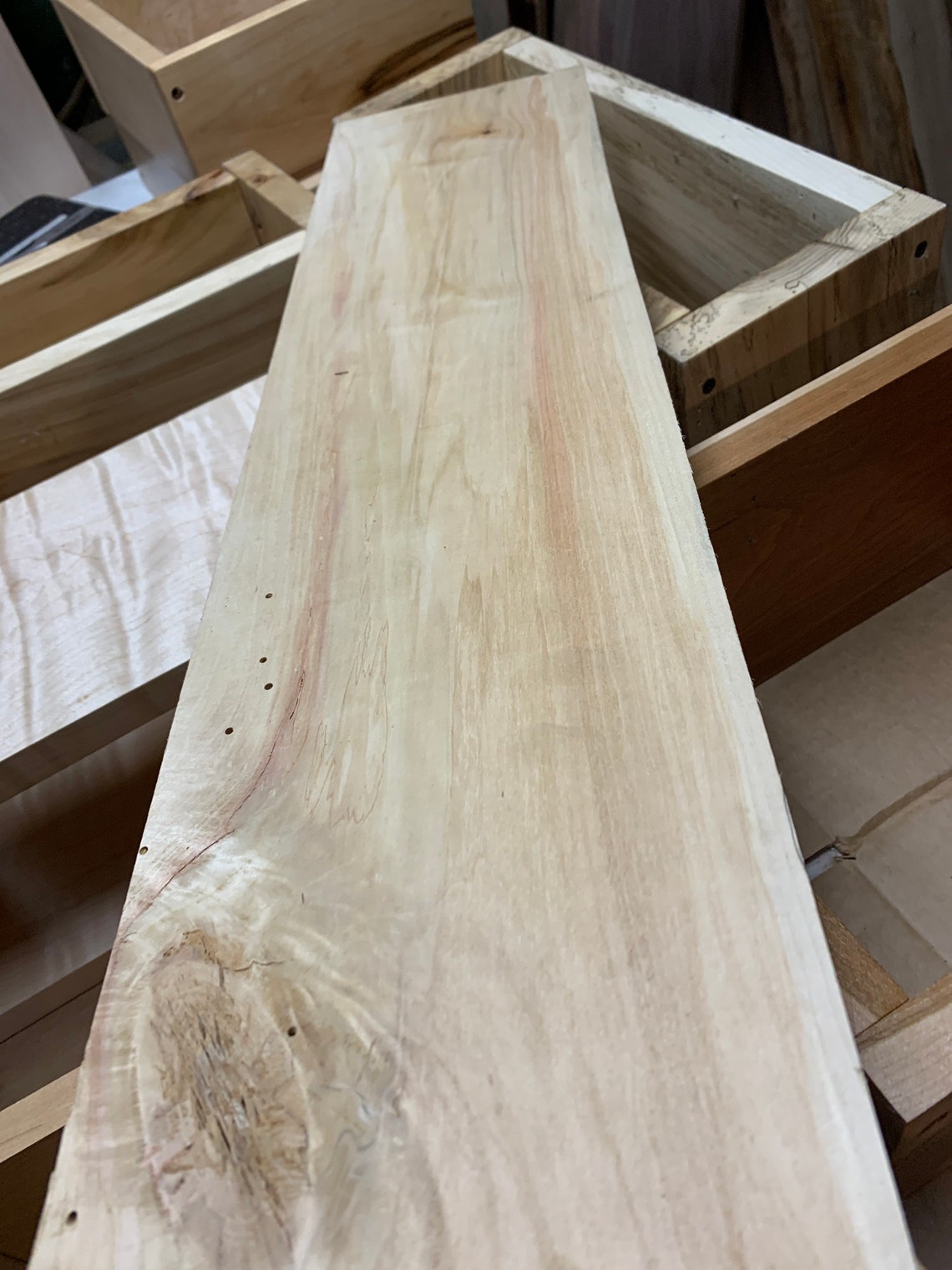 Spalted Box Elder Maple With Figure Etsy