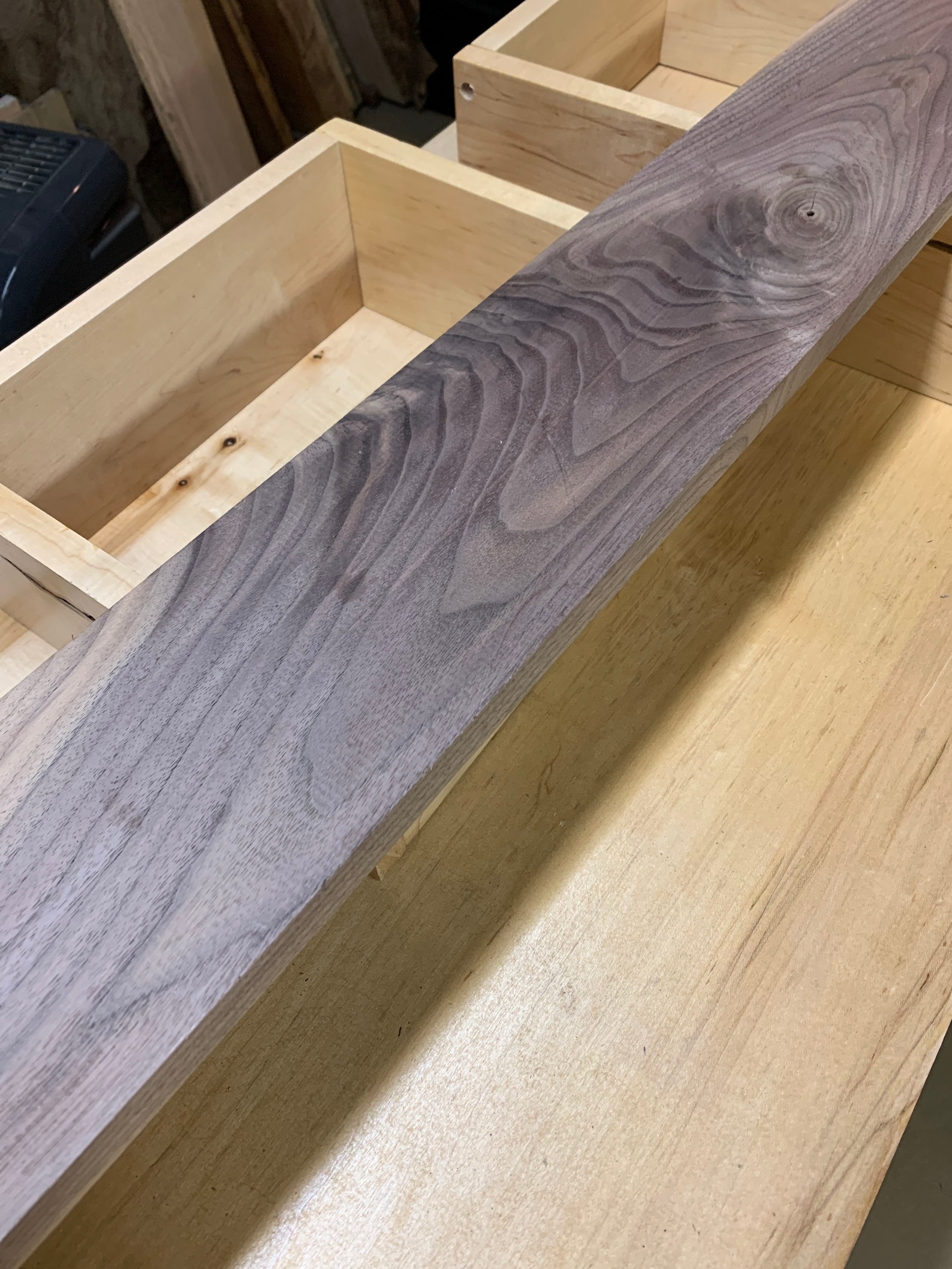 Figured Black Walnut Lumber 7/8x43/4x54 Premium Etsy