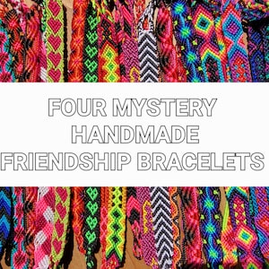 Mystery Box | Four Mystery Bracelets! | Handwoven Mexican Bracelets | Friendship Bracelets