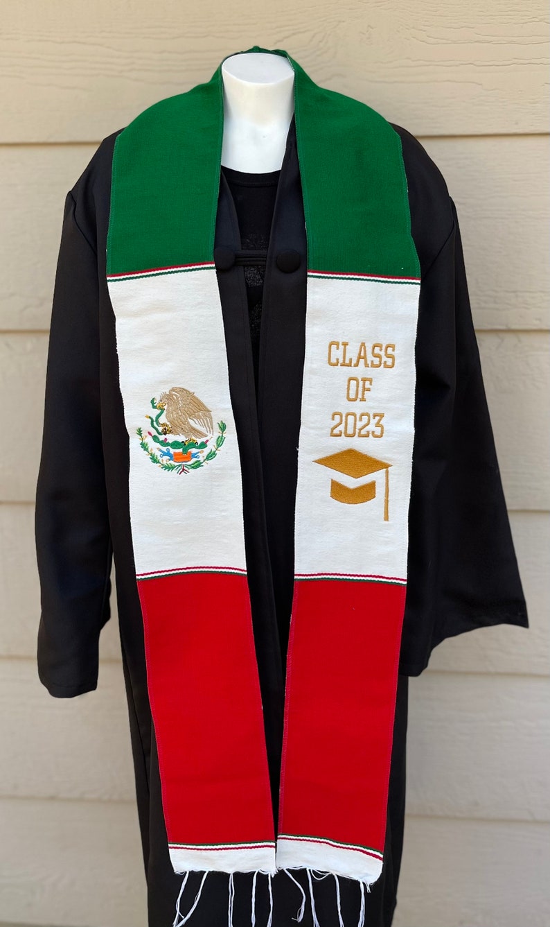 Mexico Graduation Sash/Stole 