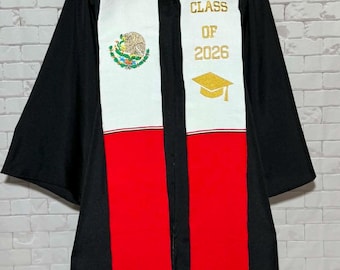 Mexico Graduation Sarape Sash/Stole