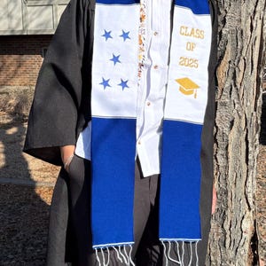 Honduras Graduation Sash/Stole