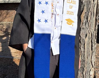 Honduras Graduation Sash/Stole