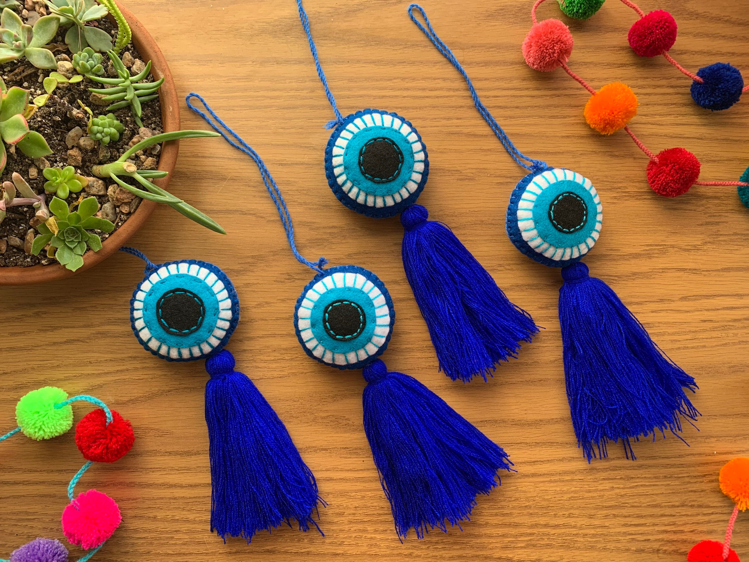 Evil on sale eye tassel