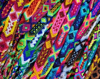 Mix and Match Friendship Bracelets Handwoven Mexican Bracelets