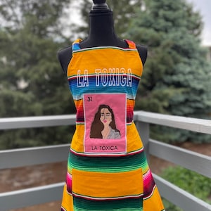 Loteria Sarape Aprons/Mandiles