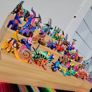 Mini Alebrijes | Handmade Mini Alebrijes | Handcarved Handpainted Mexican Alebrije