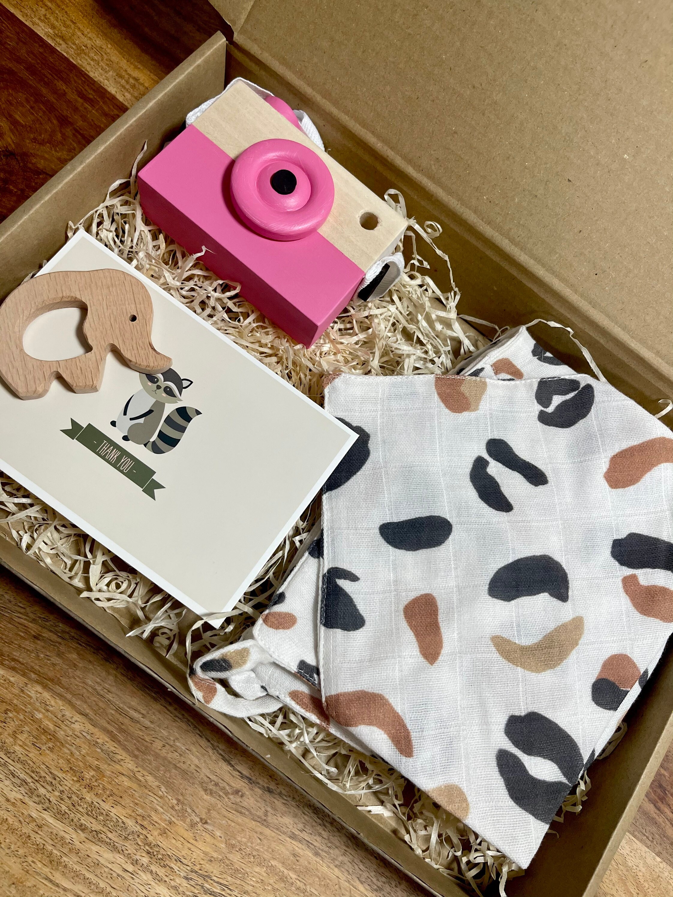 Baby pink Gift Box Baby Shower Gift Box Newborn Gift Box | Etsy