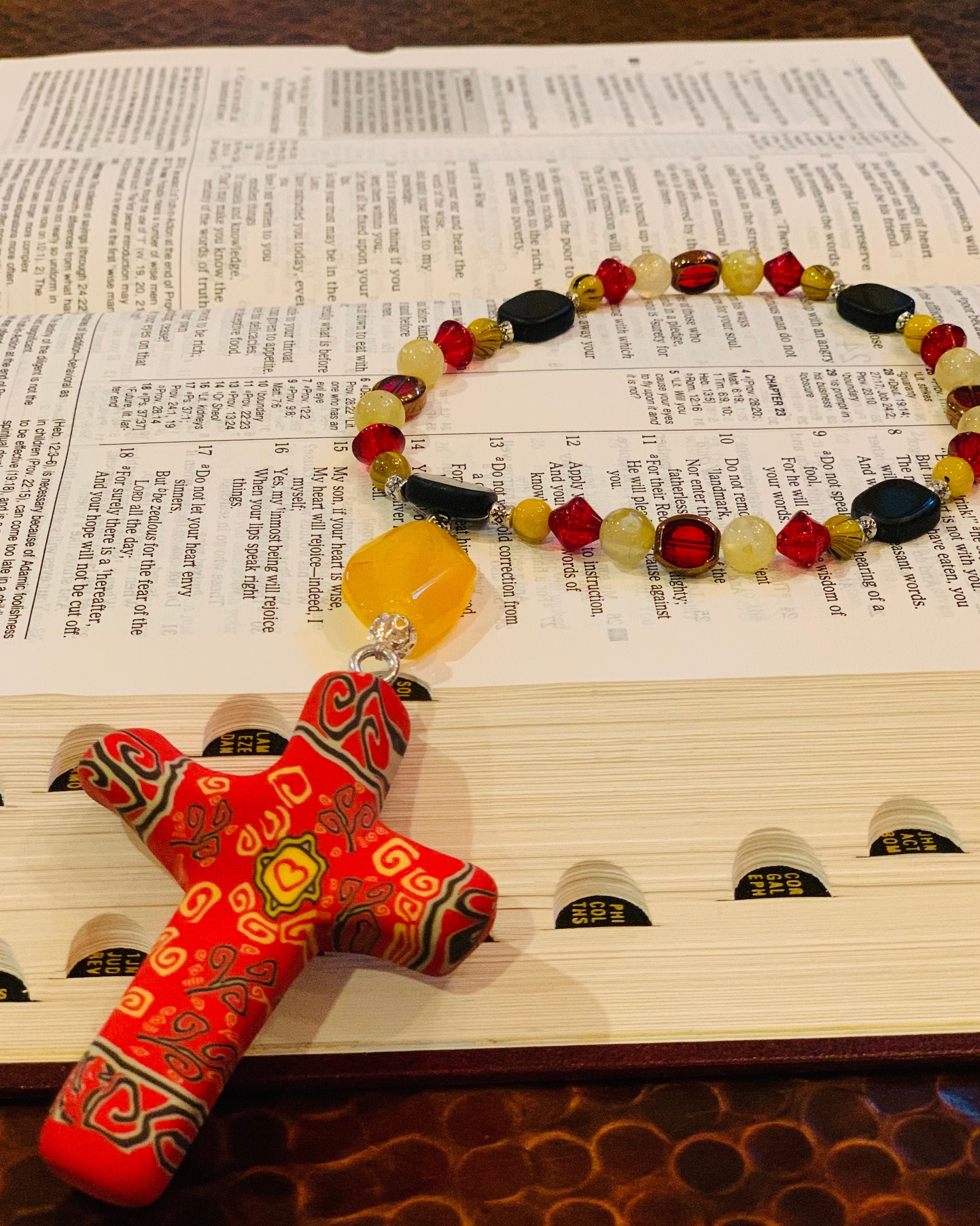 Provence Protestant Prayer Beads Methodist Episcopal Etsy