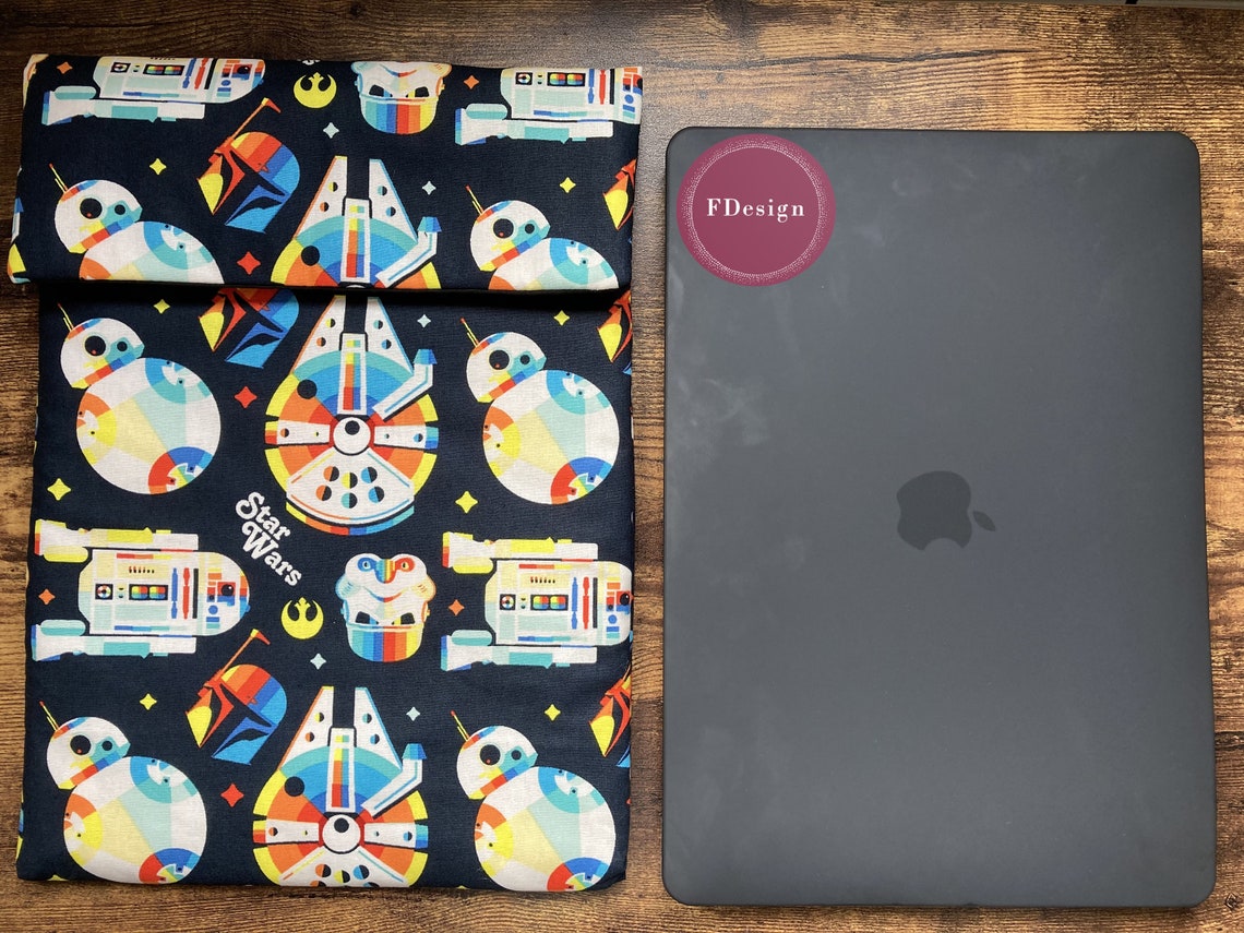 Star Wars Laptop Sleeve Laptop Case Macbook Cover R2D2 Etsy