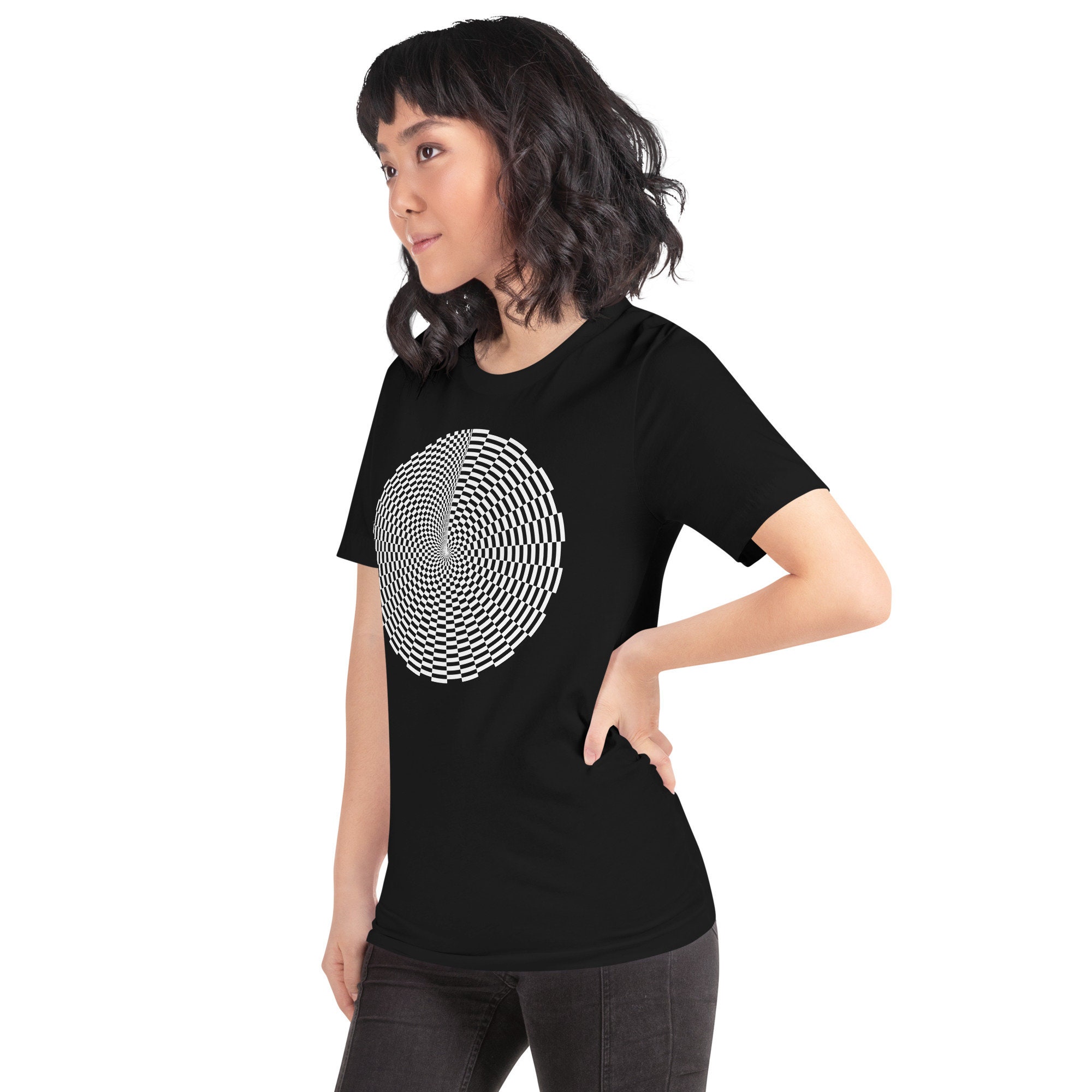 ◇typeservice◇ Spiral TShirt Charcoal s-l400.png