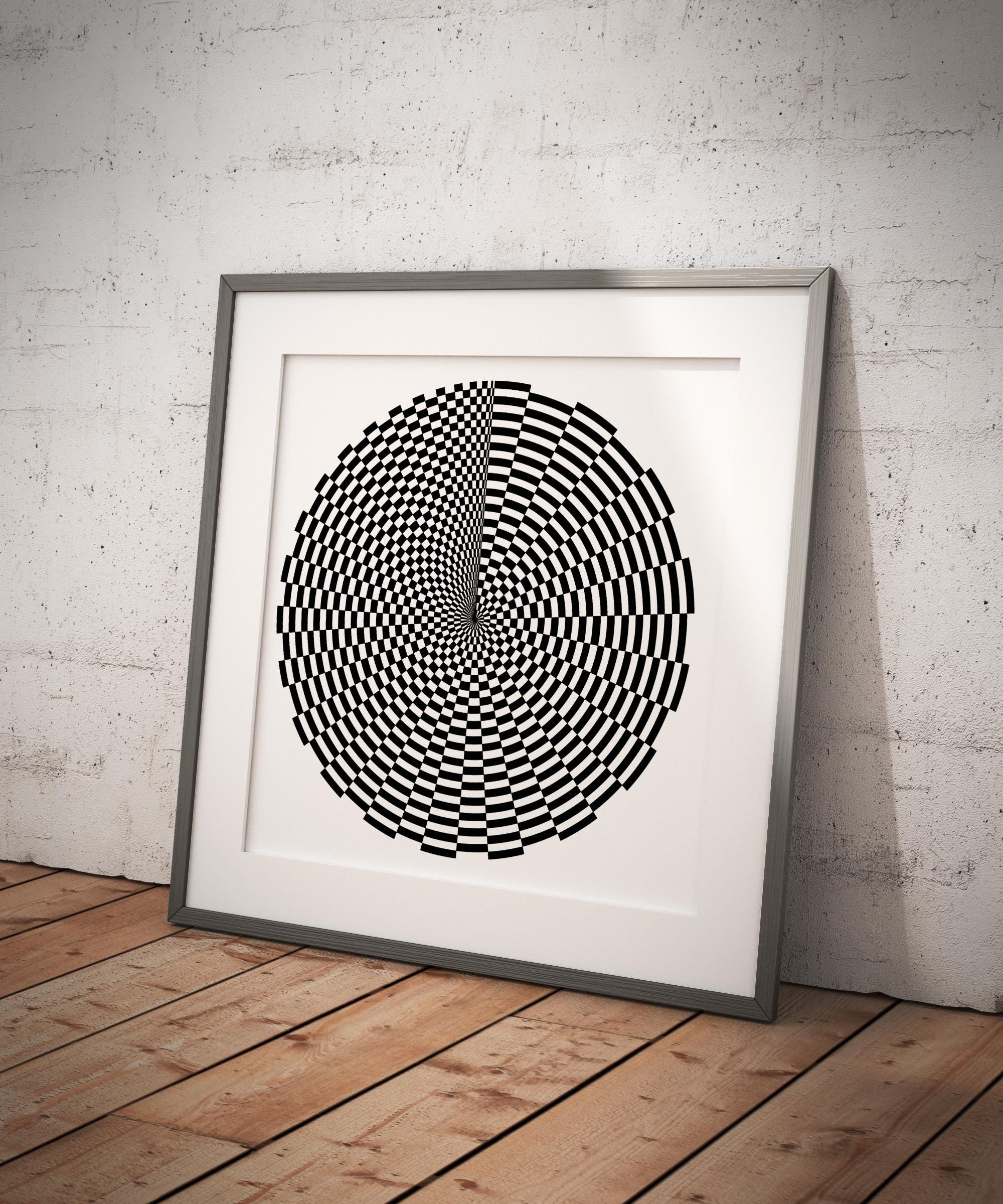 Bridget riley poster - Etsy 日本