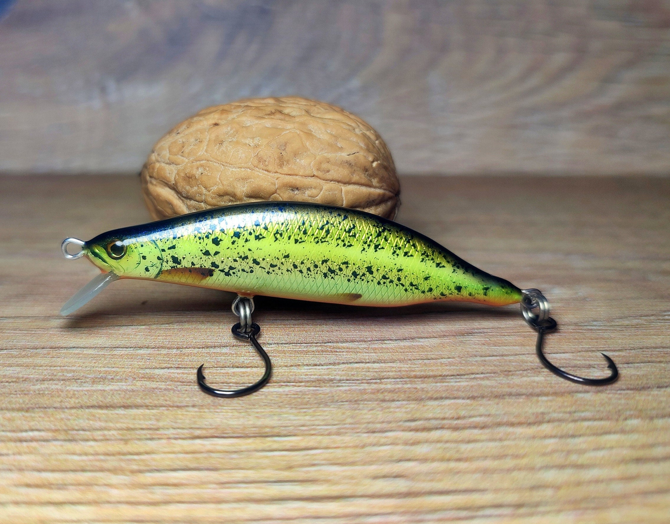 VHL 110mm-18gr Floating,two Piece Lure.trout,salmon,bass,pike,muskie,hucho  Hucho,taimen Fishing Bait Treble Hooks. Gift for Fisherman. -  Finland
