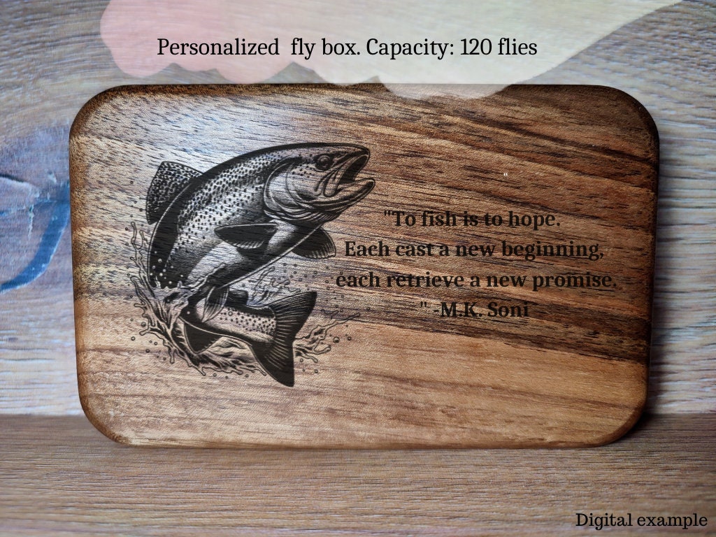 Wood Fly Boxes - Etsy Wood Fly Boxes - Etsy