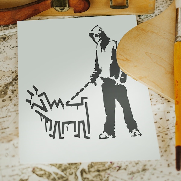 Keith Haring Stencil - Etsy