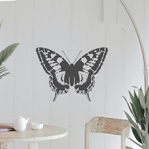 Large Butterfly Stencil - Monarch Stencils - Butterfly Tattoo - Butterfly Wings Stencil- Wood Stencils - Butterfly Painting Template