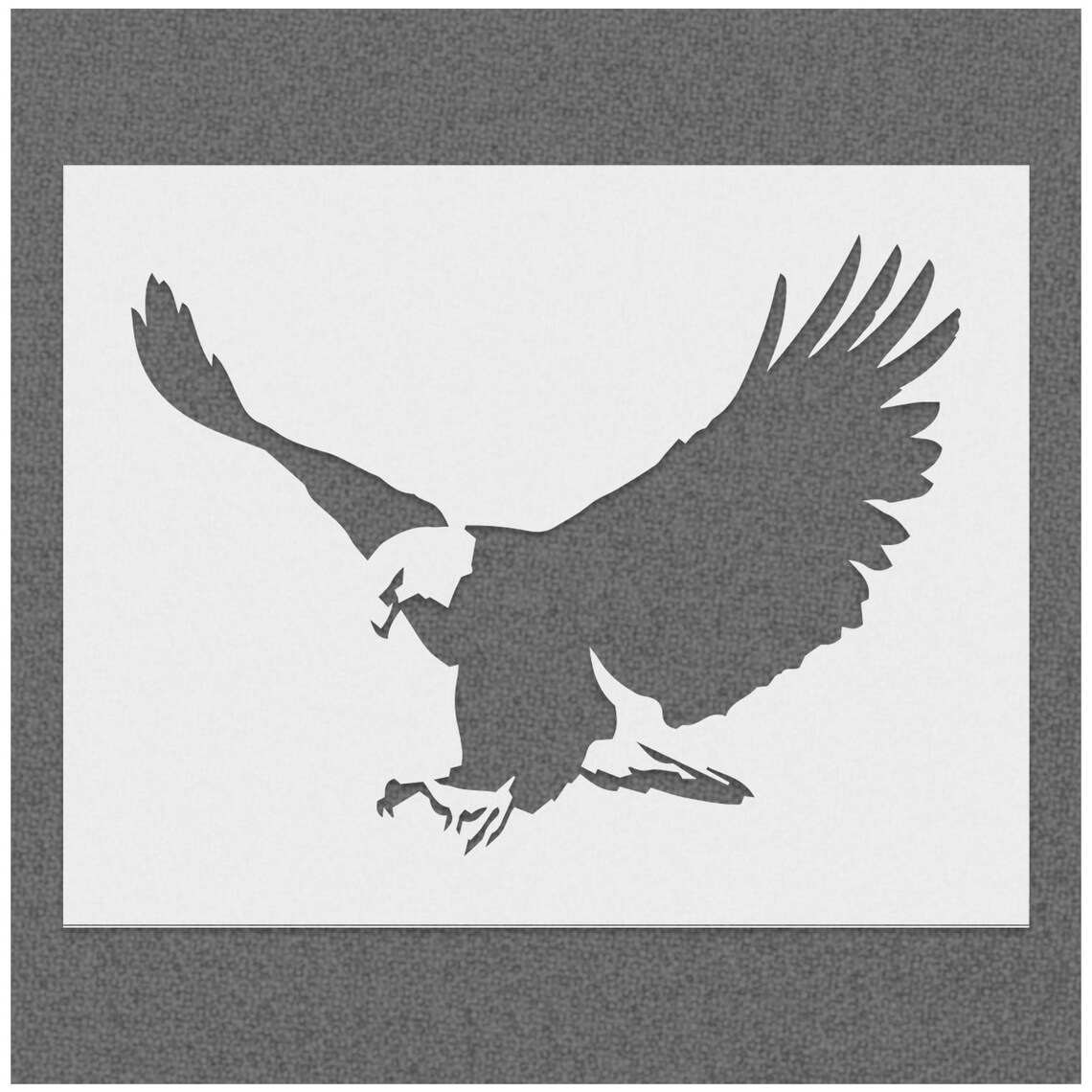 american-eagle-stencil-wall-stencil-wall-d-cor-plastic-etsy