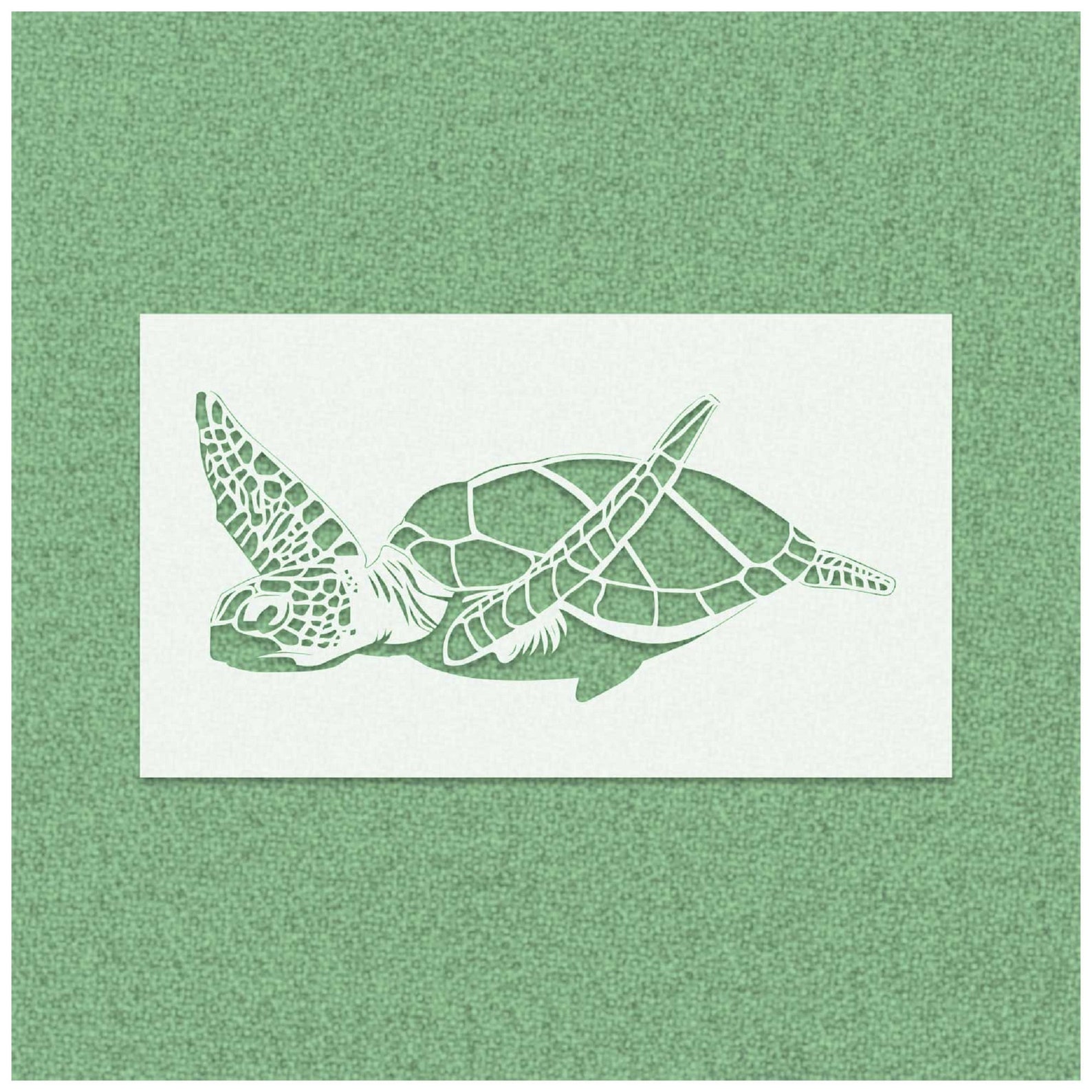 Sea Turtle Stencils Template Ocean Stencils Design - Etsy