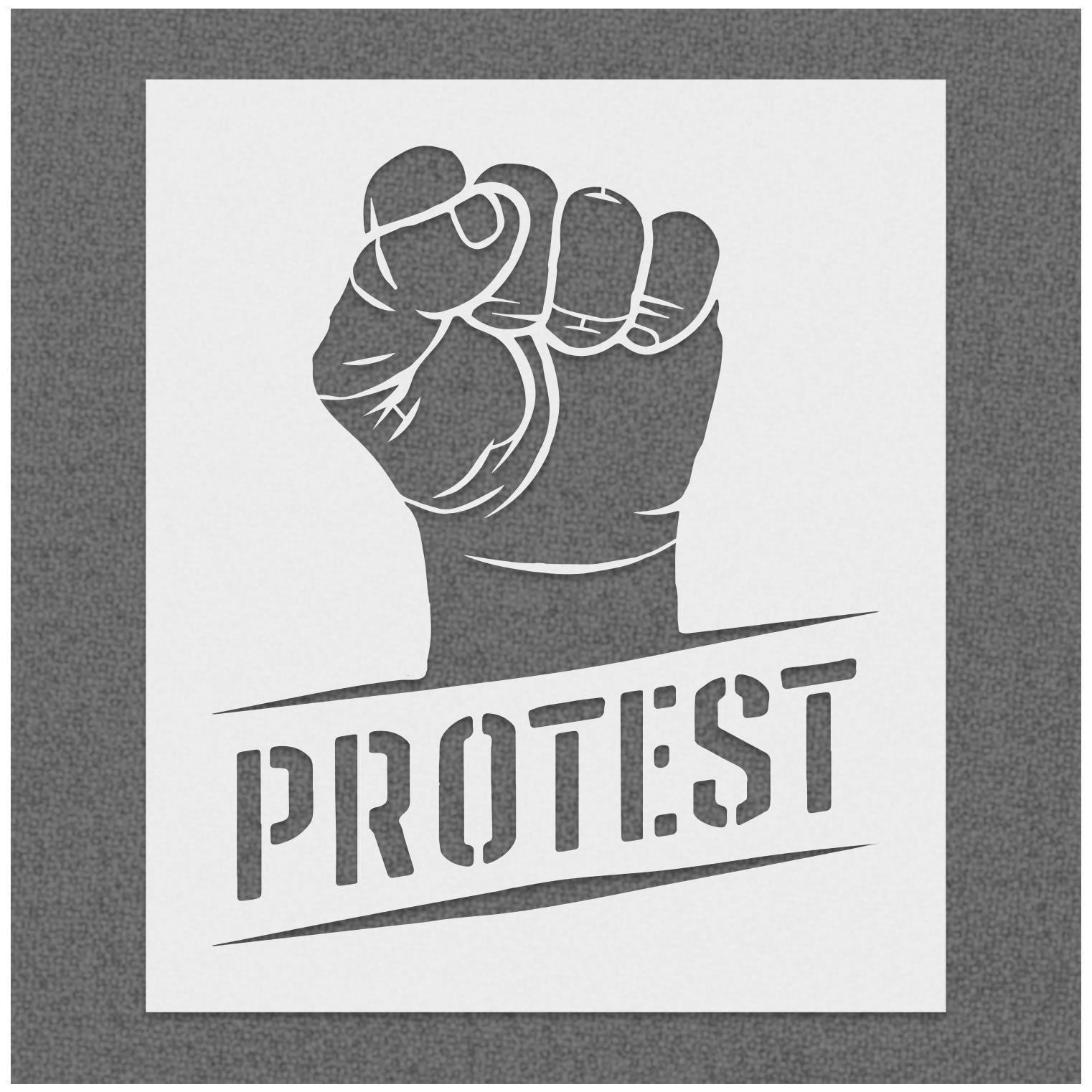 Protest Stencil Hand Fist Black Lives Matter Stencil Black POWER FIST Stencil 14mil Laser Cut Mylar Stencil Reusable Stencil - Etsy protest-stencil-hand-fist-black-lives-matter-stencil-black-power-fist-stencil-14mil-laser-cut-mylar-stencil-reusable-stencil-etsy