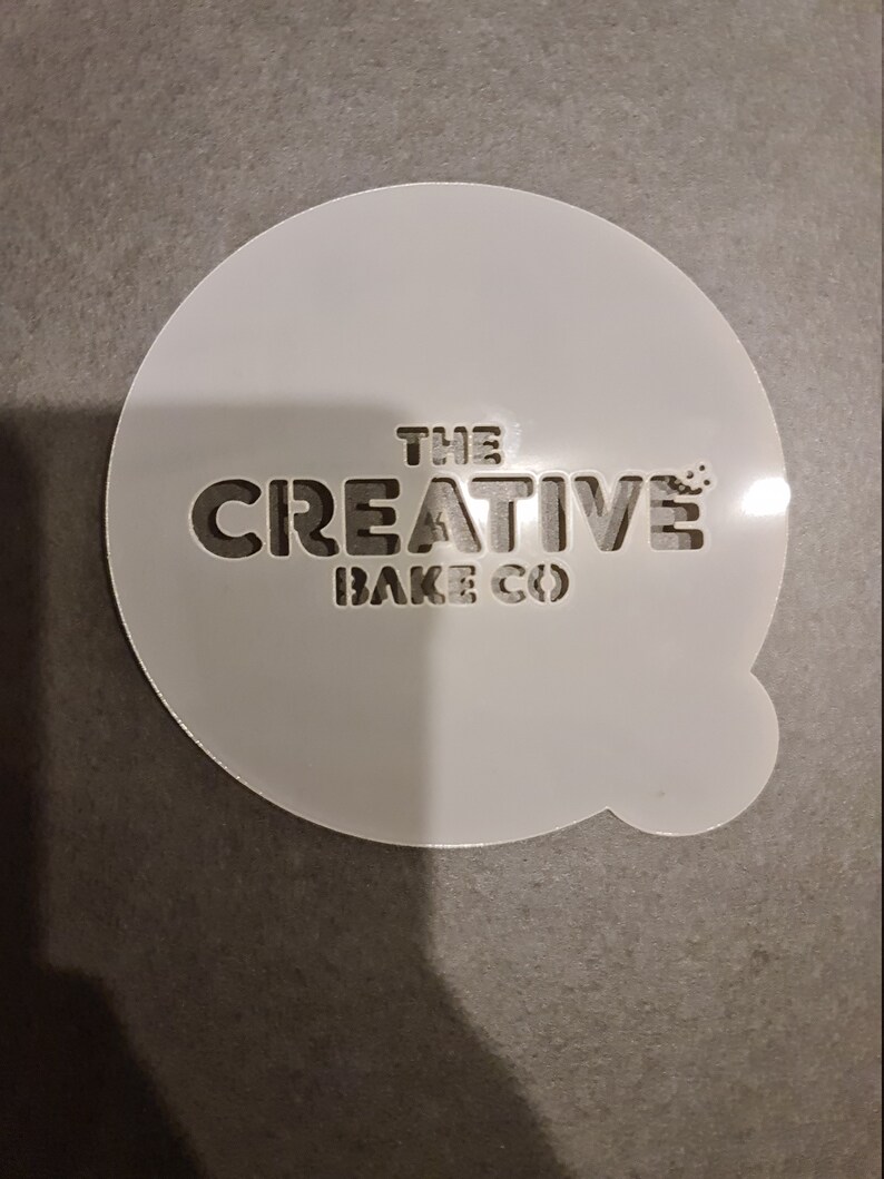 Custom Coffee Stencils Create Your Own Coffee Art Photo to Etsy