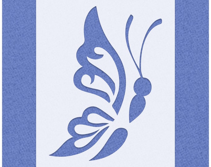 Large Butterfly Stencil Monarch Stencils Butterfly Tattoo Butterfly