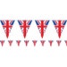 Union Jack Pennant Bunting - 10m Birthday Party Celebrations