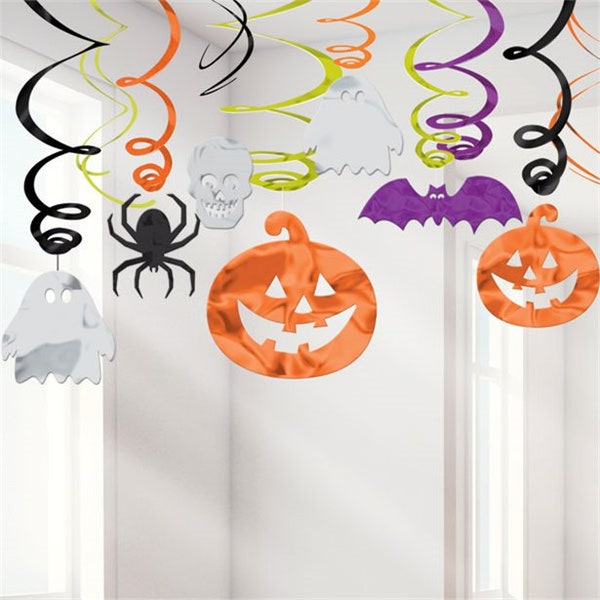 Hanging Halloween Decorations Etsy