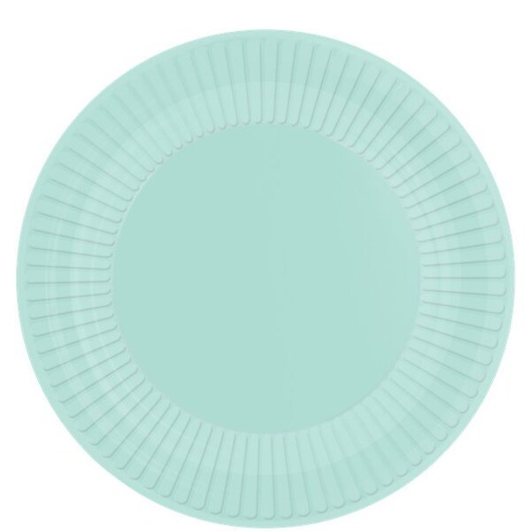 Mint Green Plate Etsy
